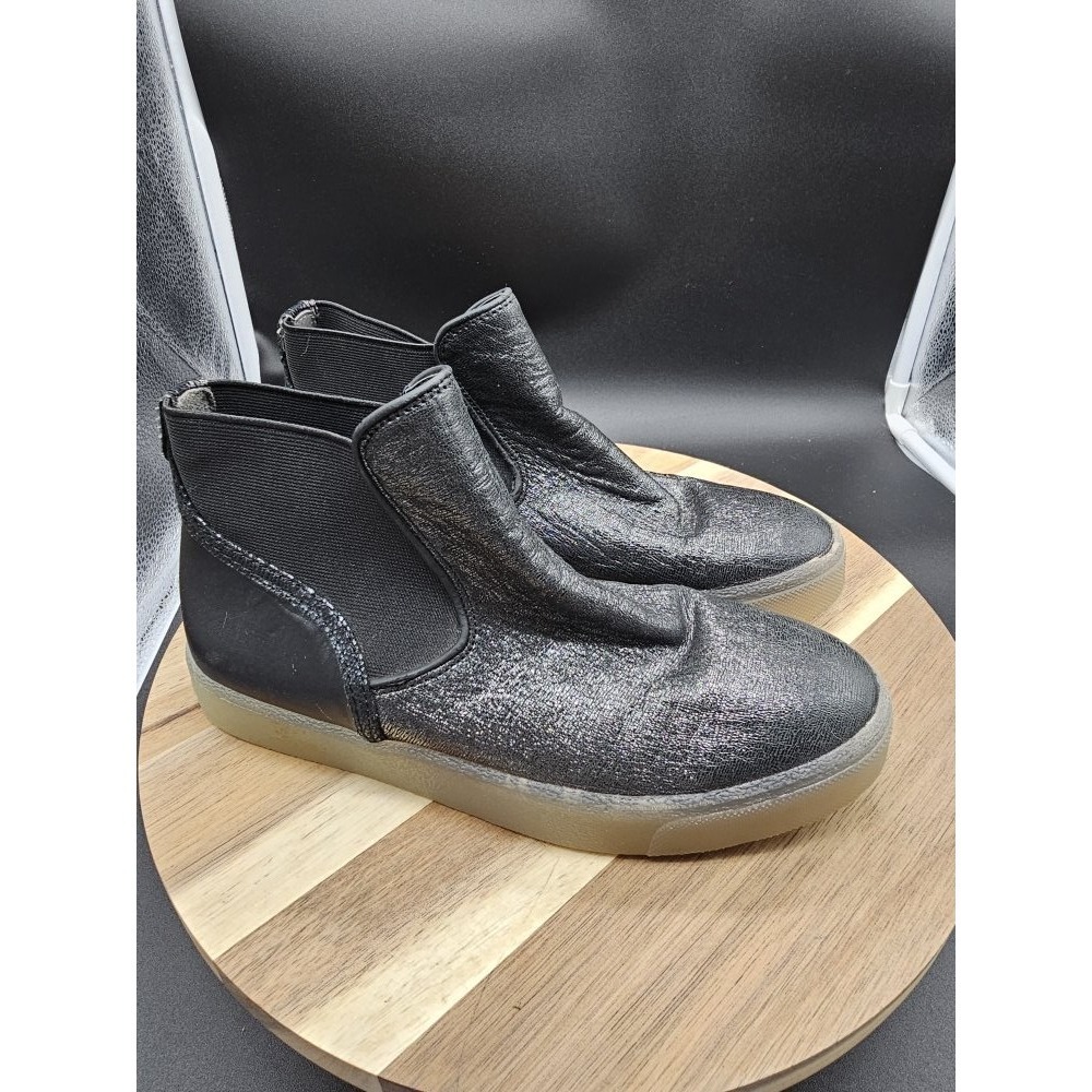 Sam Edelman Black Margot‎ High Top Sneaker Ankle Boot Women's Size 7